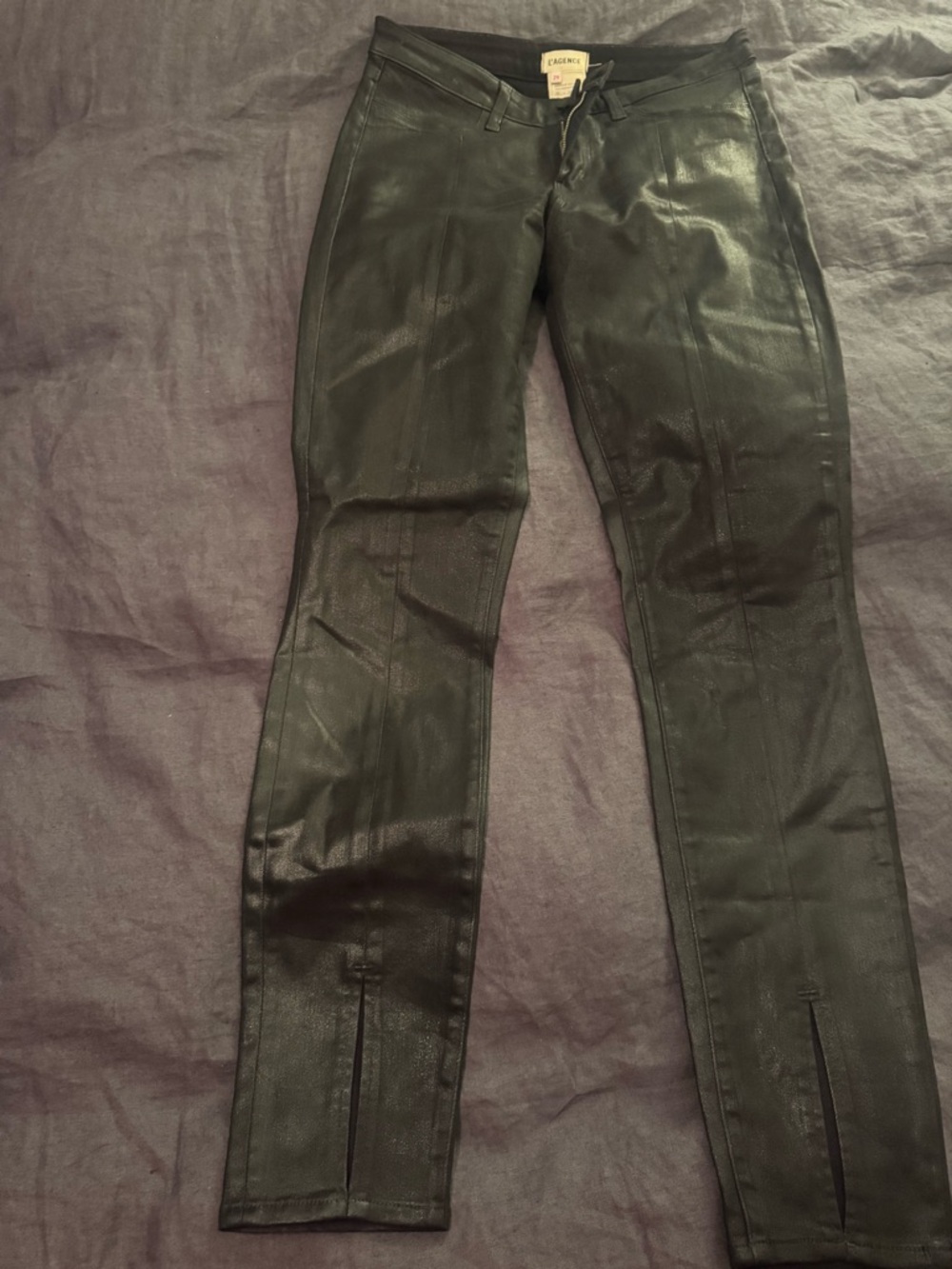 L’Agence Coated Black Women’s Jeans